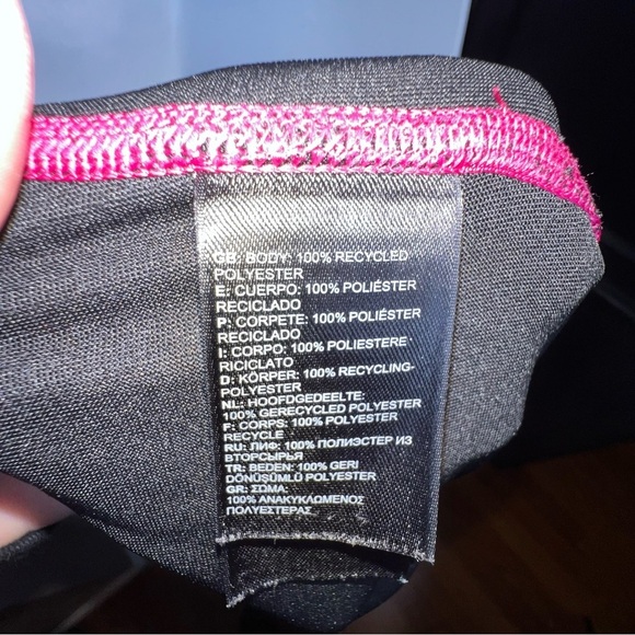 North Face Women’s Small Black Pink A2EX Cycling Performance T-Shirt Top S - Picture 9 of 13